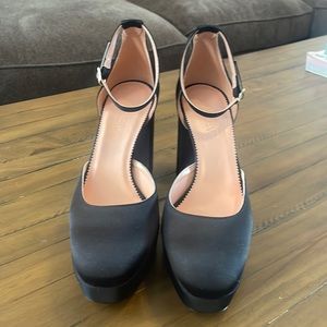 J.Crew Size 8 Black Heeled Mary Janes